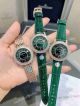 Copy Jaeger LeCoultre Rendez-Vous Diamond Bezel Green Dial Watches (4)_th.jpg